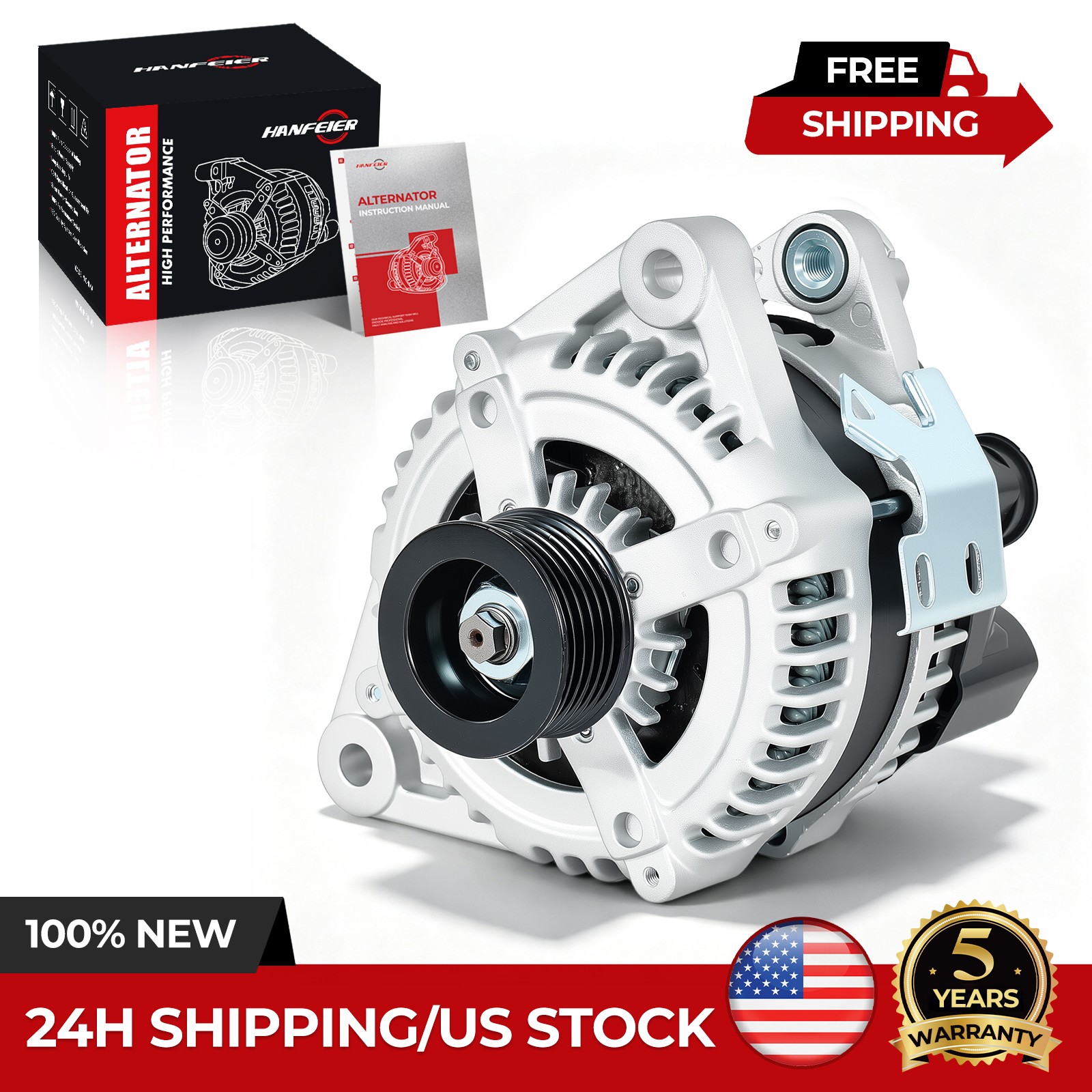 New 150A Alternator For Hyundai Santa Fe 2013-2018 Genesis Kia 11591 1042101800 New 150A Alternator For Hyundai Santa Fe 2013-2018 Genesis Kia 11591 1042101800