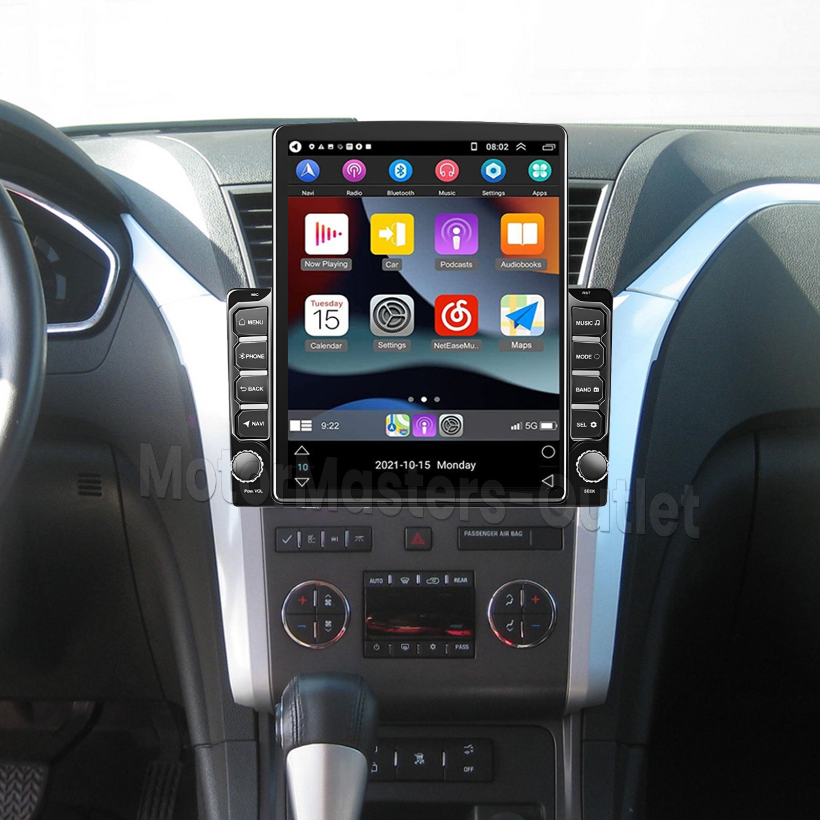 9.7\'\' Android 15 Carplay For Chevrolet Traverse 2009-2014 Car Radio GPS 2+64GB
