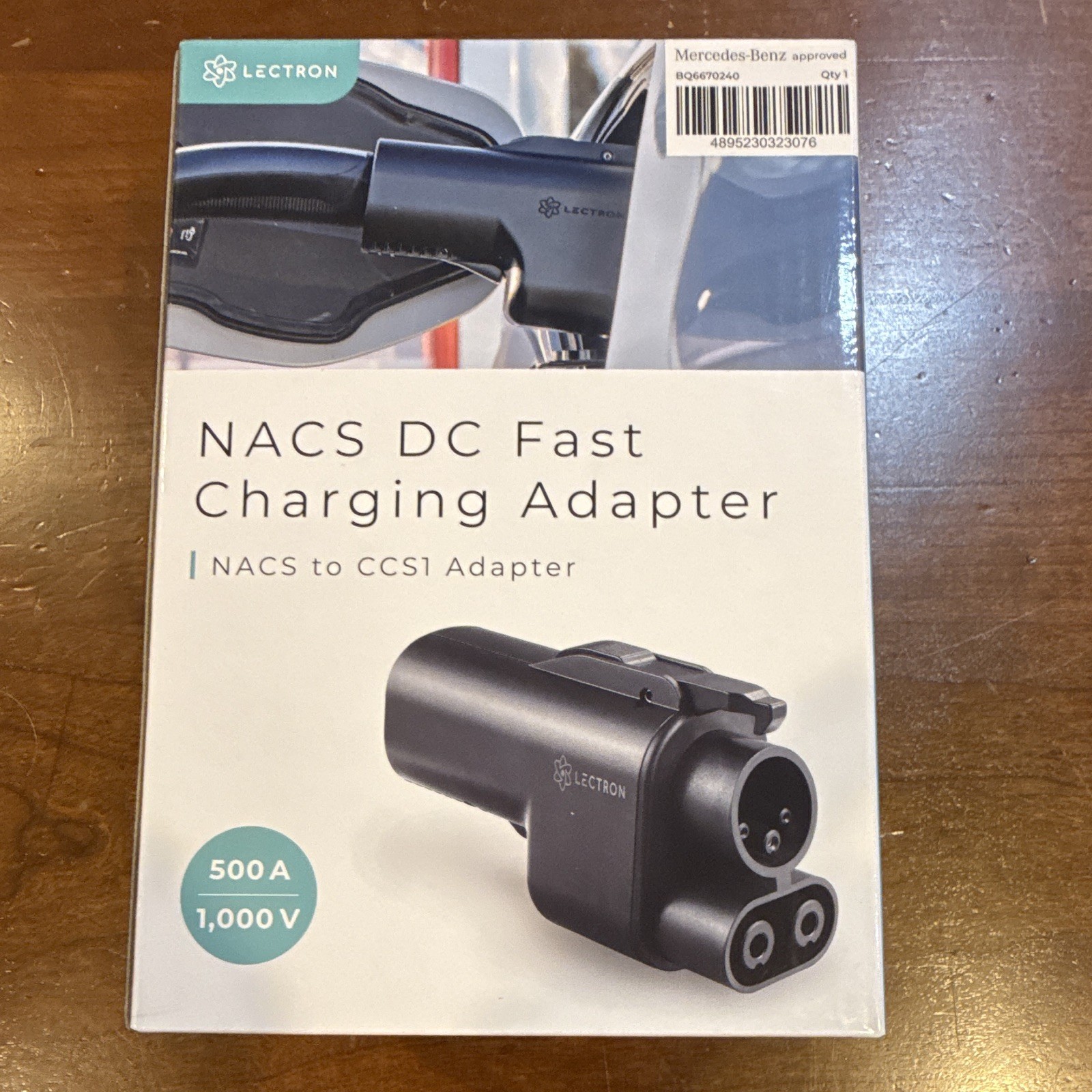 Lectron NACS to CCS1 Tesla To Mercedes 500A Adapter Lectron NACS to CCS1 Tesla To Mercedes 500A Adapter