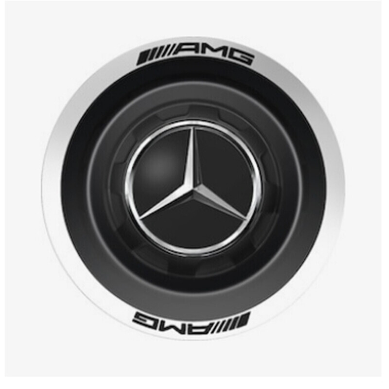 Mercedes Benz GT63 S63 SL63 GLS63 E63 AMG Dull black center cap wheel hub cover