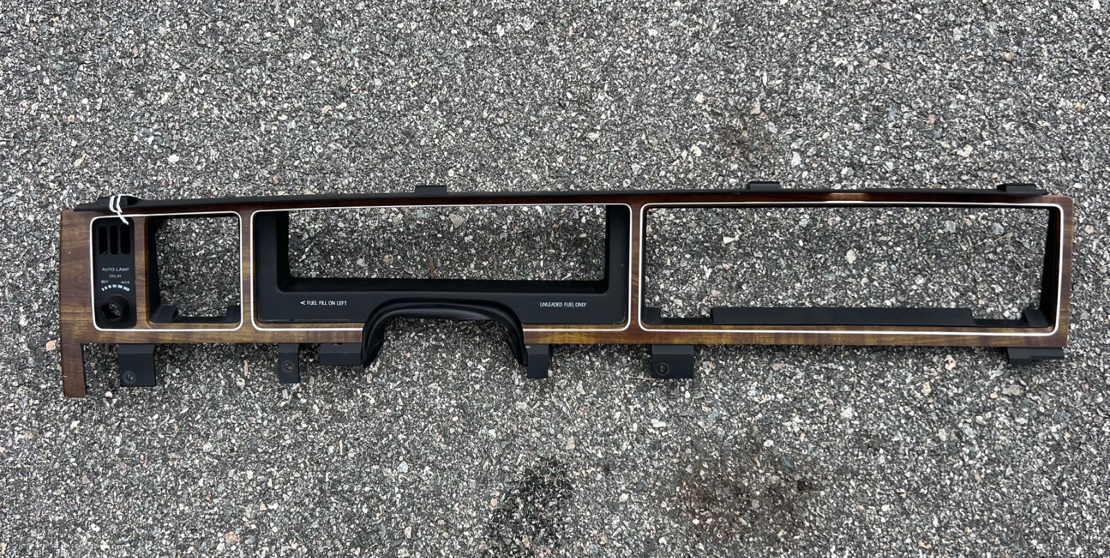 90-91 Mercury Grand Marquis Colony Park Station Wagon Dashboard Gauge Trim Panel