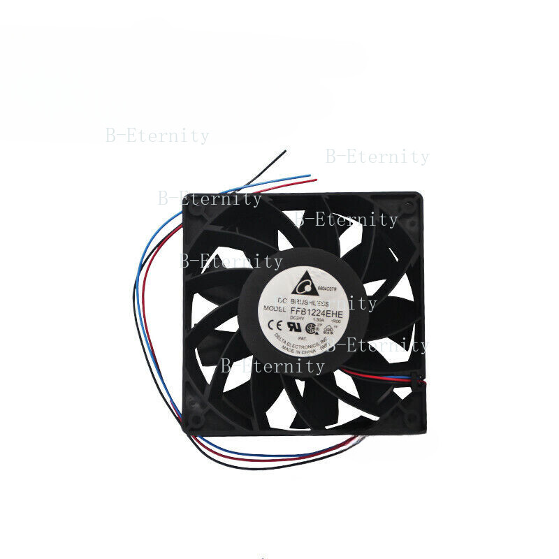Original DELTA FFB1224EHE -R00 Fan DC 24V 1.5A 120*120*38MM Inverter cooling fan