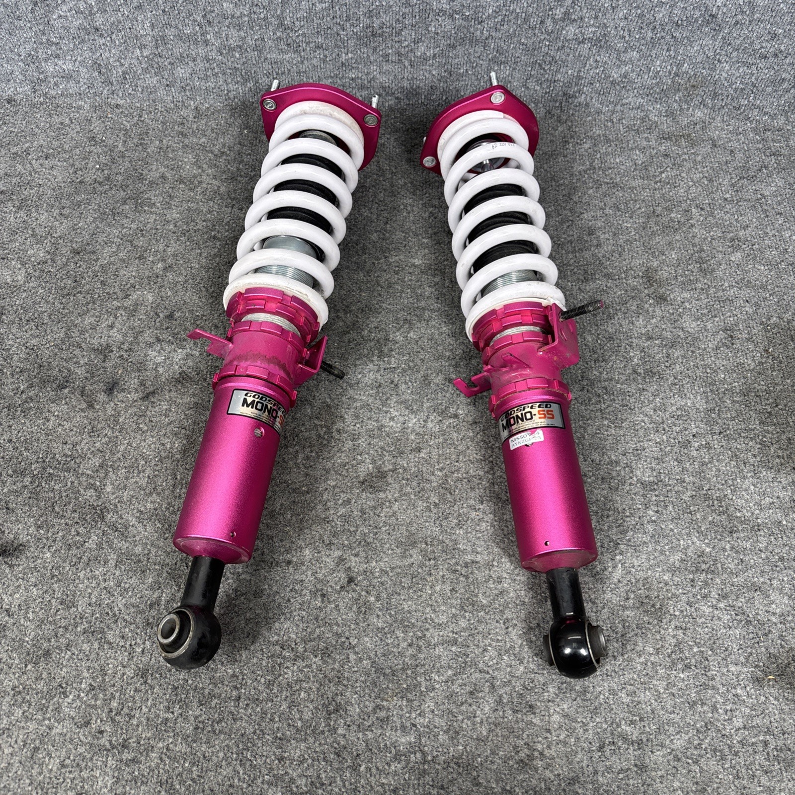 🔶MonoSS Coilover Lowering Kit ADJUSTABLE Damping For NISSAN 370Z Z34 09-20 Rear