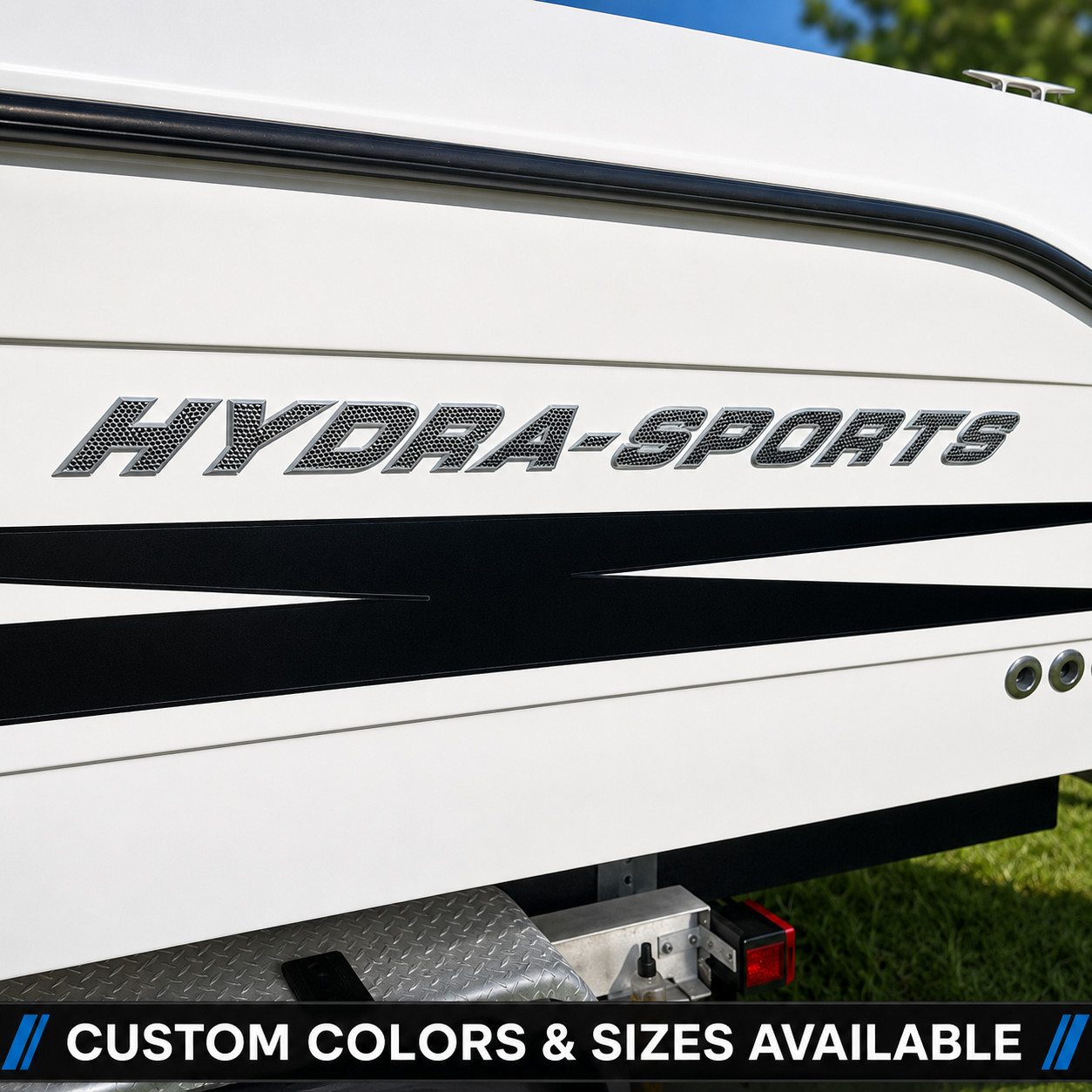Hydra-Sports Custom 3D Printed Boat Decals Set - 44\