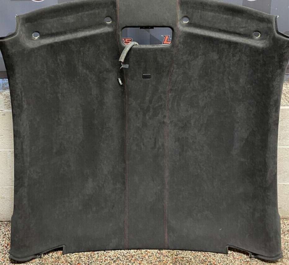 2012 AUDI R8 OEM COUPE ALCANTARA RED STITCHED HEADLINER NICE 2012 AUDI R8 OEM COUPE ALCANTARA RED STITCHED HEADLINER NICE