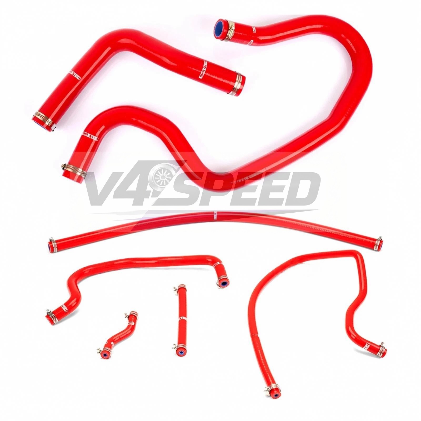 RED Silicone Radiator Cool Heater Hose Kit for Chevrolet SILVERADO 1500 2007-14