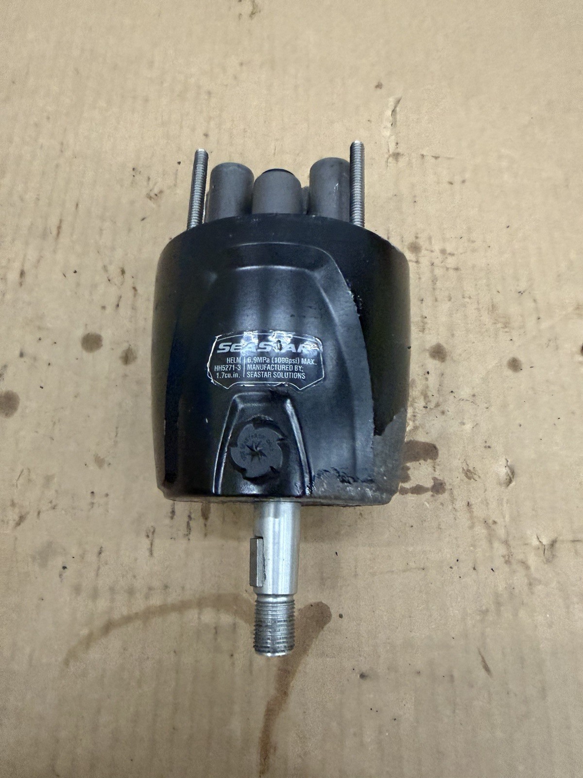SeaStar HH5271-3 Helm Pump 1.7cu Front Mount Boat Hydraulic Steering Teleflex