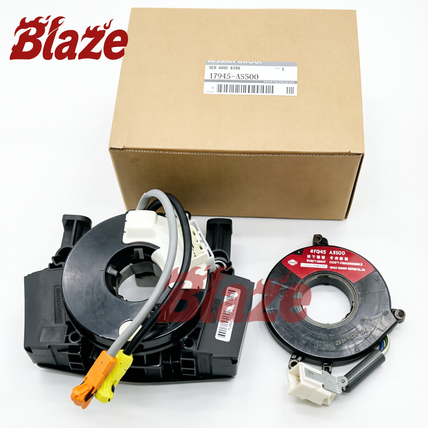 OEM Steering Angle Sensor with Clock spring for Nissan Infiniti 47945-AS500 OEM Steering Angle Sensor with Clock spring for Nissan Infiniti 47945-AS500