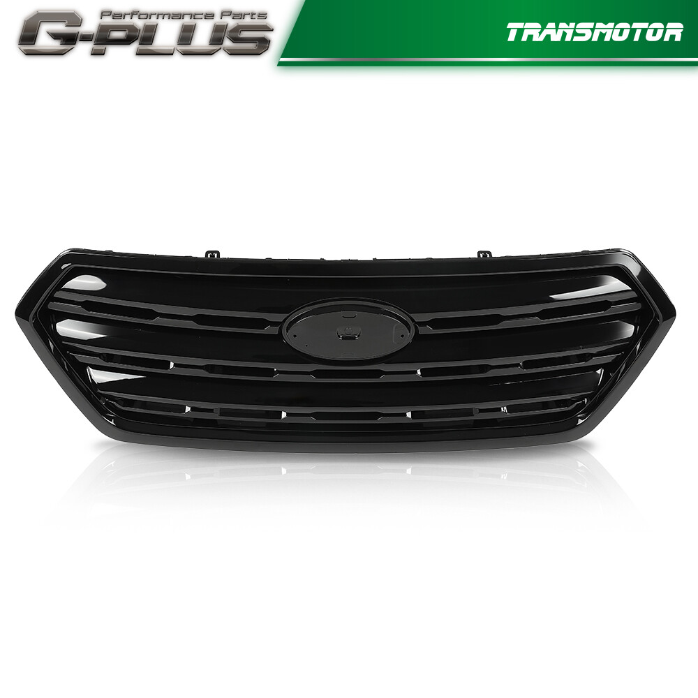Fit For 2015-2017 Subaru Outback Front Bumper Grill Grille All Glossy Black