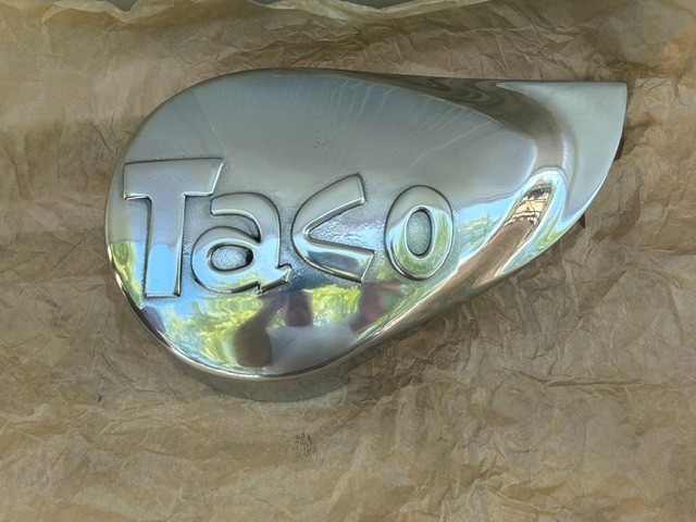 Vintage Taco Mini Bike Reproduction Chain Guard