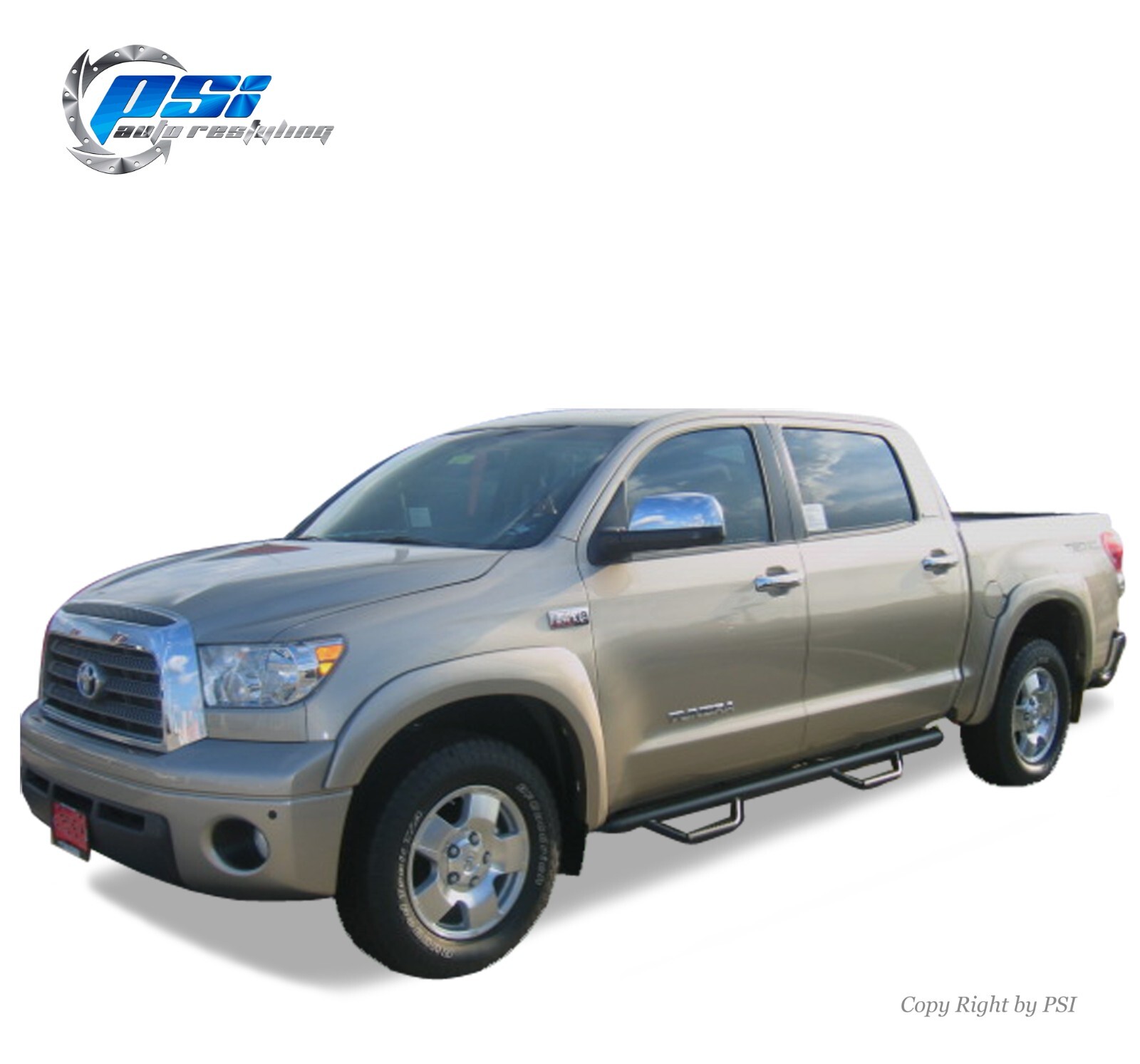 OE Style Fender Flares Fits Toyota Tundra 2007-2013 Full Set, Paintable