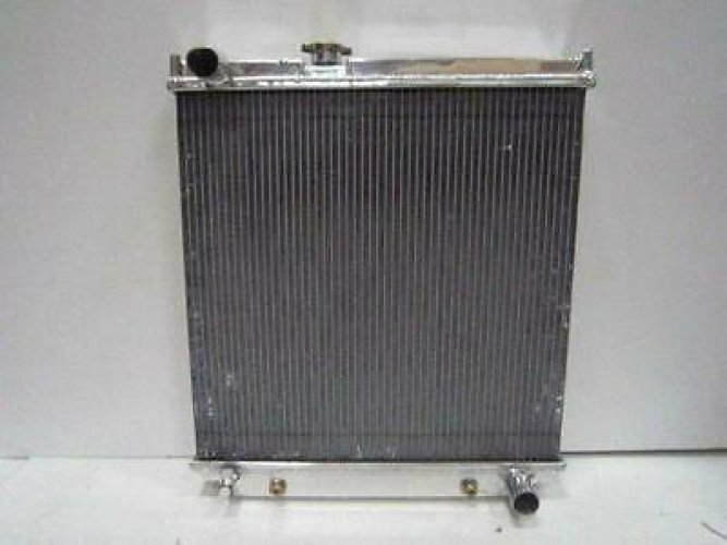 DD 56MM  ALUMINUM RADIATOR for Toyota Land Cruiser 70 75 78 1KZ DIESEL