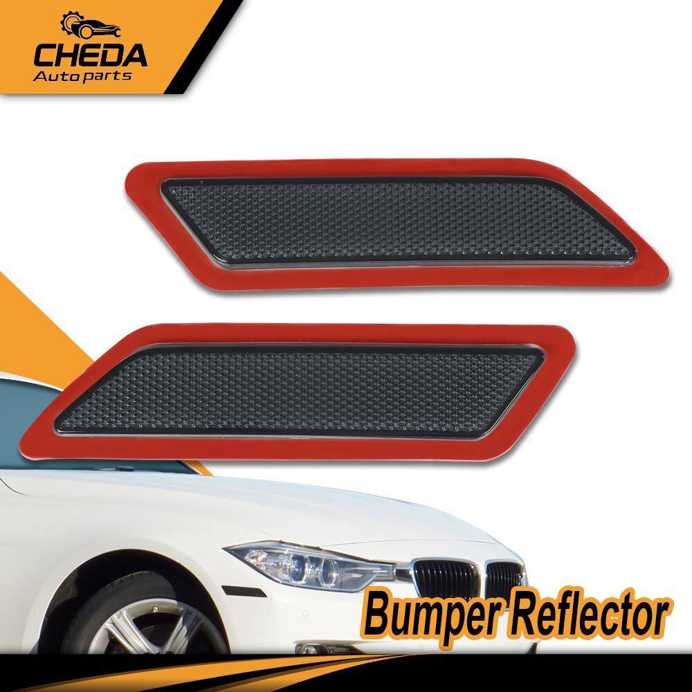 New Bumper Reflector Fit For 2012-2015 BMW 328i Front Driver and Passenger Side New Bumper Reflector Fit For 2012-2015 BMW 328i Front Driver and Passenger Side