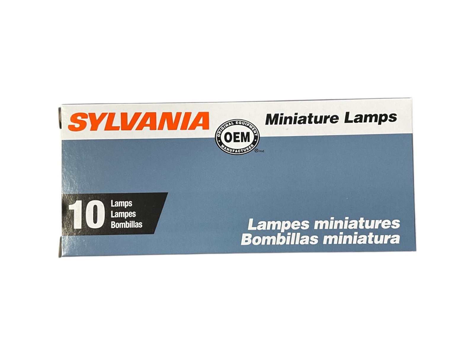 Sylvania 3157.TP Miniature Bulbs 10 Pack OEM Brake Tail Light Lamp P27/7W