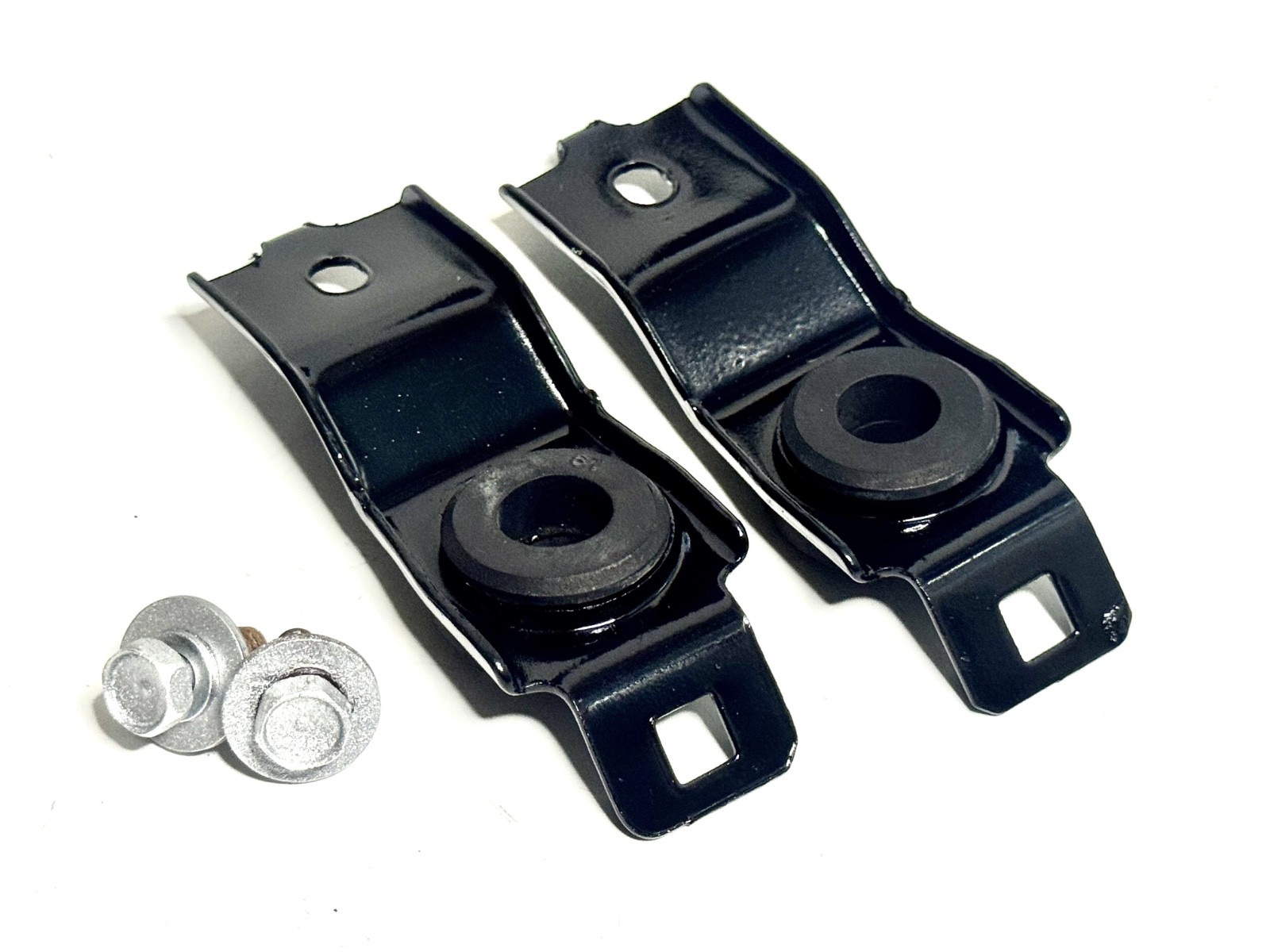90-01 Acura Integra Radiator Top Mount Bracket Set Pair DA DC OEM 90-01 Acura Integra Radiator Top Mount Bracket Set Pair DA DC OEM
