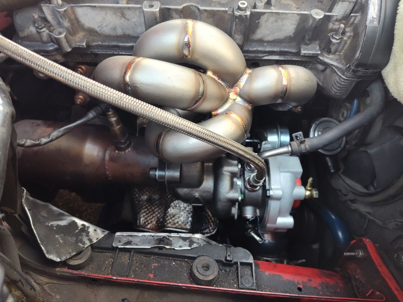 SCHEDULE 40 EQUAL LENGTH TURBO MANIFOLD FOR AUDI A4 VW PASSAT B5 1.8L K03 K04