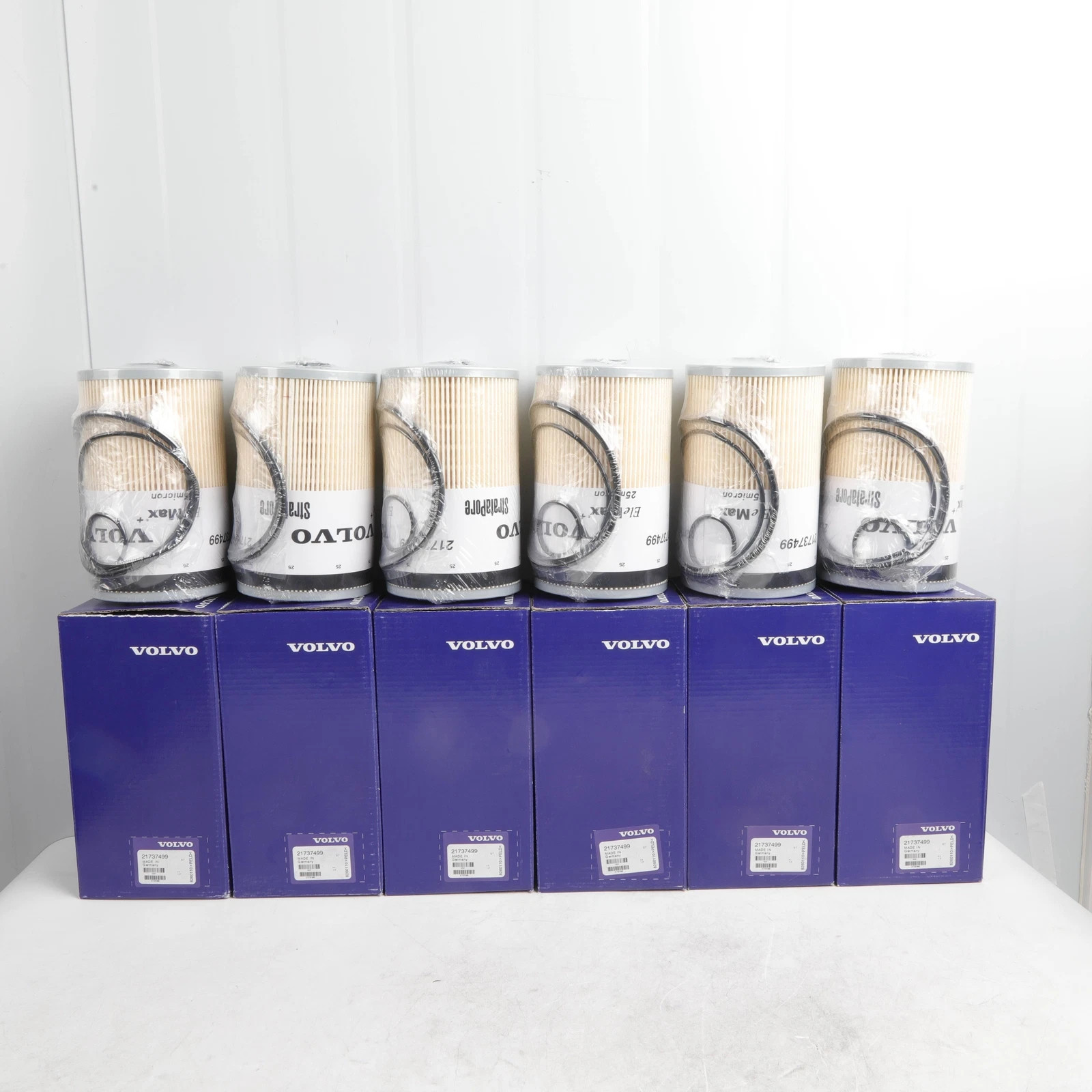 6PCS OEM VOLVO FUEL FILTER 21737499 ELE MAX 25 MICRO 6PCS OEM VOLVO FUEL FILTER 21737499 ELE MAX 25 MICRO
