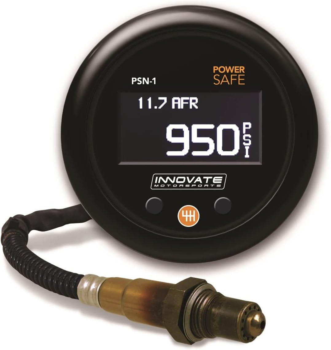 New Innovate Motorsports 3893 PSN-1 PowerSafe Nitrous & O2 Gauge Kit