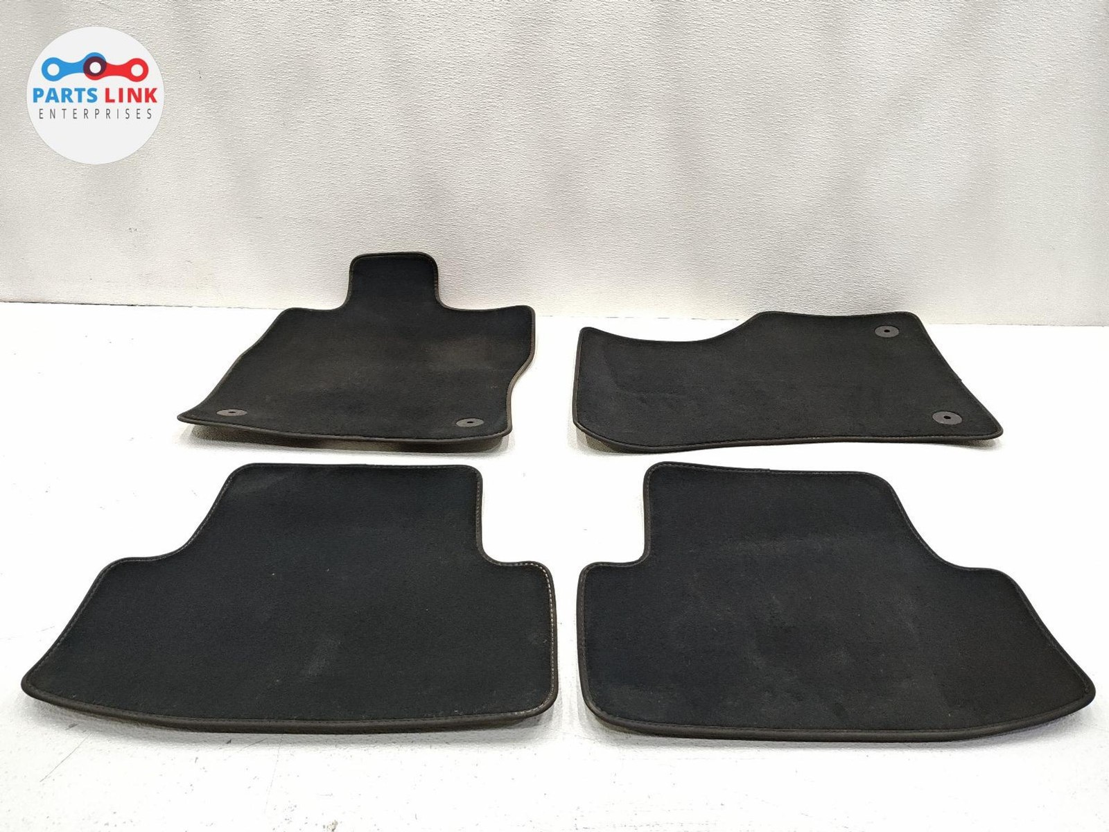 2022-23 AUDI RS3 FLOOR MAT CARPET TRIM LINER FRONT REAR SET BLACK GENUINE 8Y S3