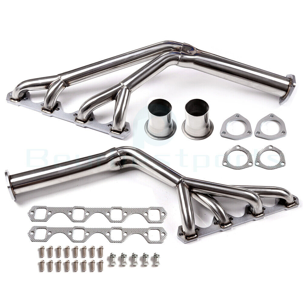 FOR 64-70 MUSTANG 260/289/302/351 TRI-Y STAINLESS MANIFOLD HEADER EXHAUST