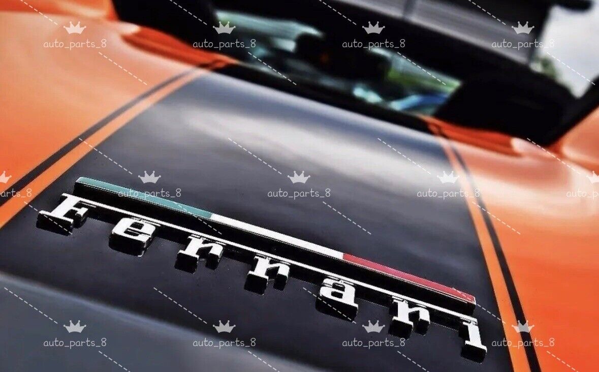 Ferrari Italian Flag Badge Emblem 599 360 430 458 488 California Maserati GT