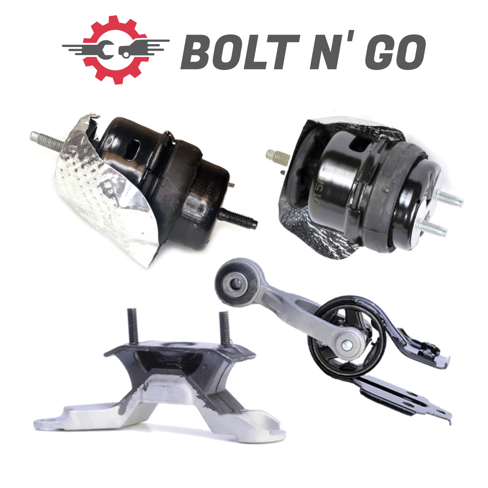 4PCS Engine Motor & Trans & Torque Strut Mount Fits Chevrolet Impala 2012-2013