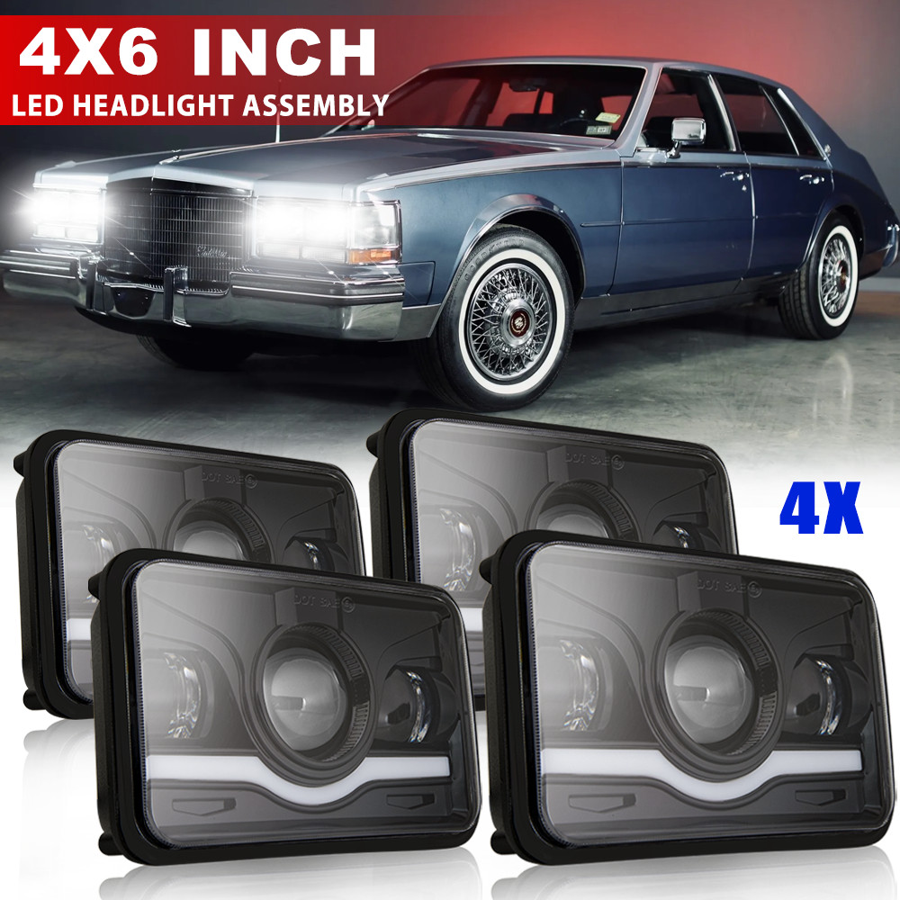 DOT For 1977-1985 Cadillac Seville 4PCS 4x6\