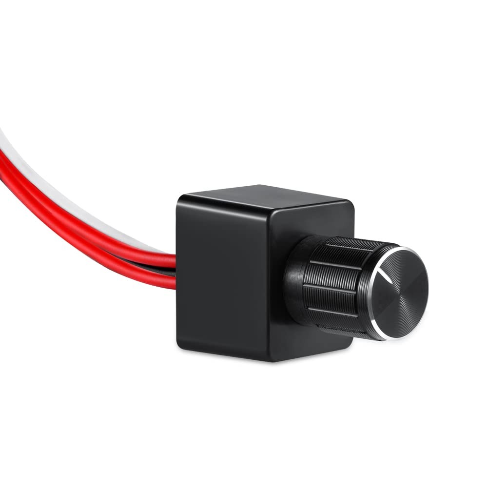 Acegoo DC 12V Light Dimmer, Rotary Dimming Switch for RV Boat Truck LED 6A Acegoo DC 12V Light Dimmer, Rotary Dimming Switch for RV Boat Truck LED 6A