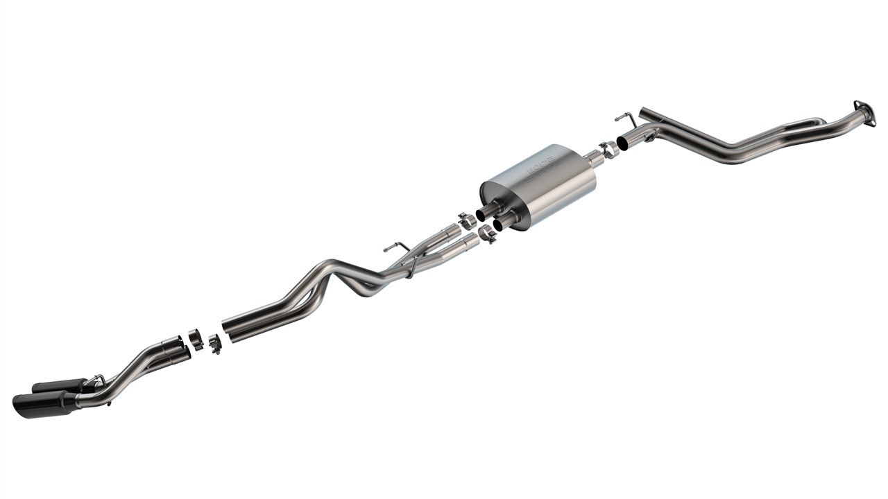Borla Cat-Back Exhaust System S-Type For 2024-2026 Toyota Tacoma 2.4L 141006BC
