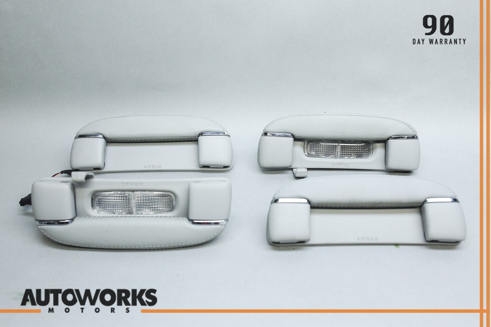 05-09 Jaguar XJ8 VDP X350 Rear & Front / Left & Right Top Grab Handle Set OEM 05-09 Jaguar XJ8 VDP X350 Rear & Front / Left & Right Top Grab Handle Set OEM