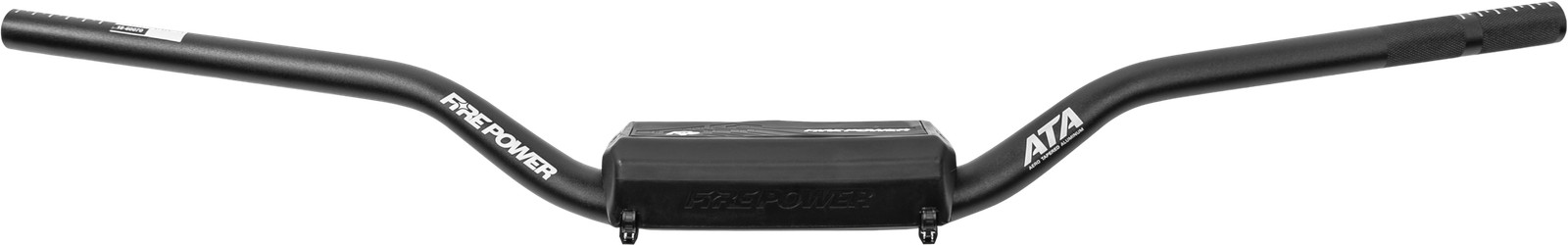 Fire Power Aero Tapered Aluminum Handlebar - Enduro/KTM High Bend - Black Fire Power Aero Tapered Aluminum Handlebar - Enduro/KTM High Bend - Black