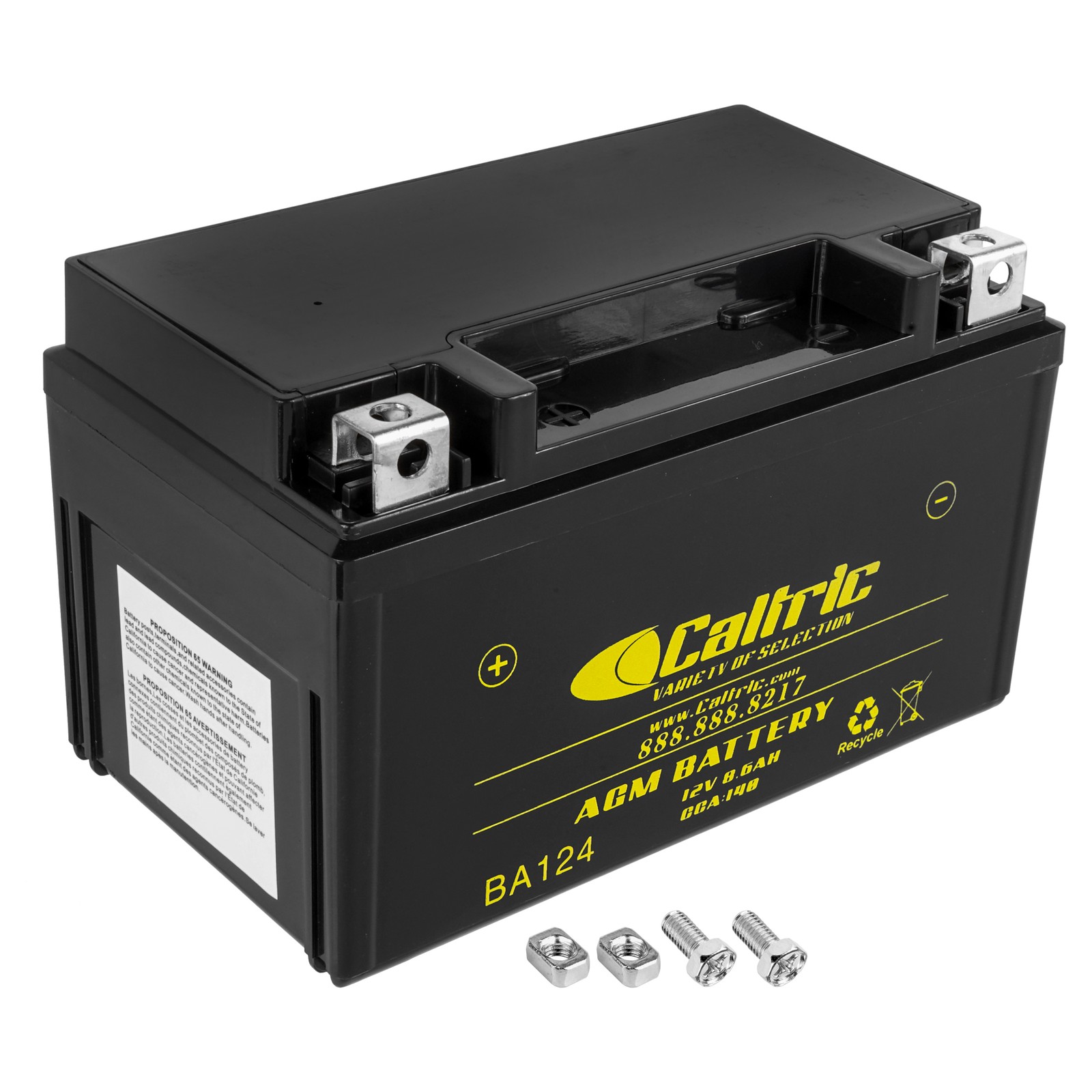 AGM Battery for Yamaha Raptor 350 YFM350R Se 2004-2013