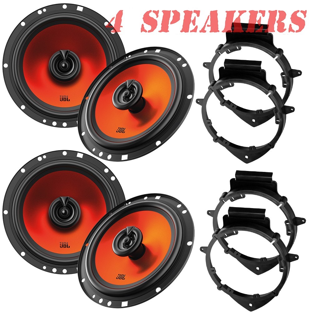 Front/Rear Door Speakers for 2007-2013 Chevy Silverado JBL STAGE162F 6.5
