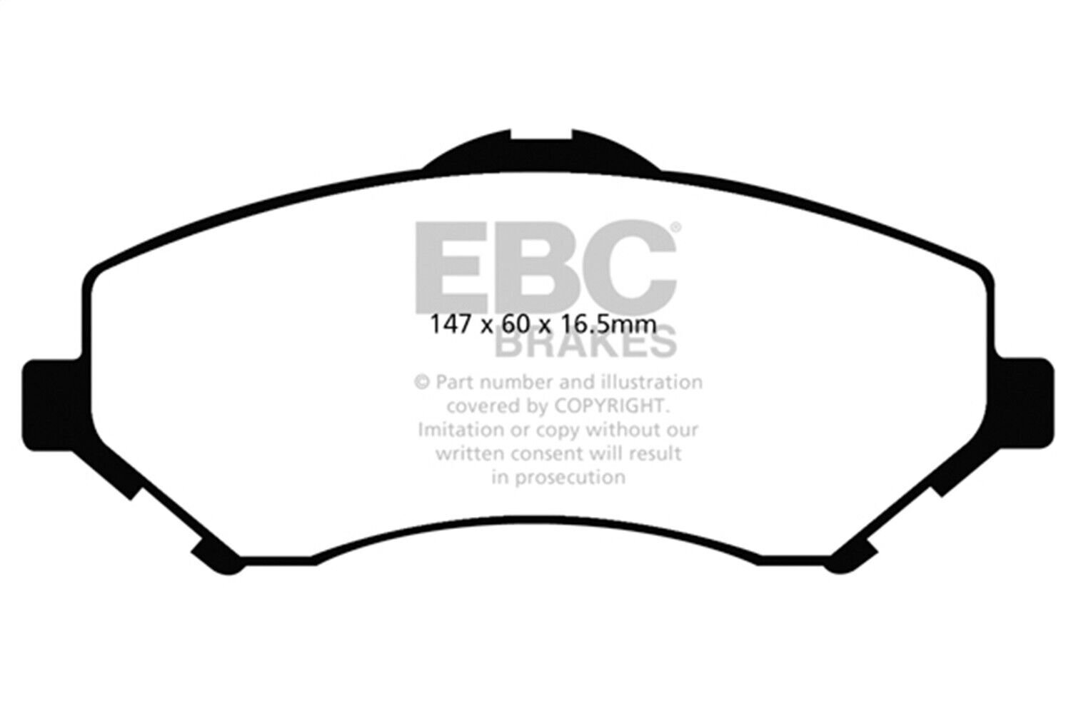 EBC UD1273 Ultimax2 Brake Pad Sets- UD1273