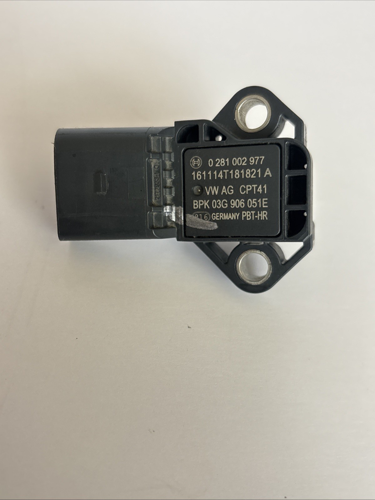 VW Audi Bosch MAP Boost Pressure Sensor 0281002977 03G906051E OEM