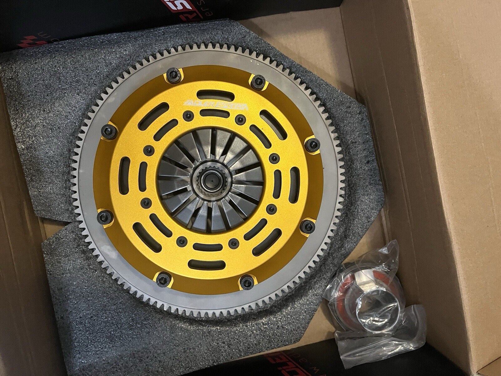 ADLERSPEED Race Twin Disc Clutch Kit For 04-05 BMW 325 330 530 X3 Z4 M54 6 Speed