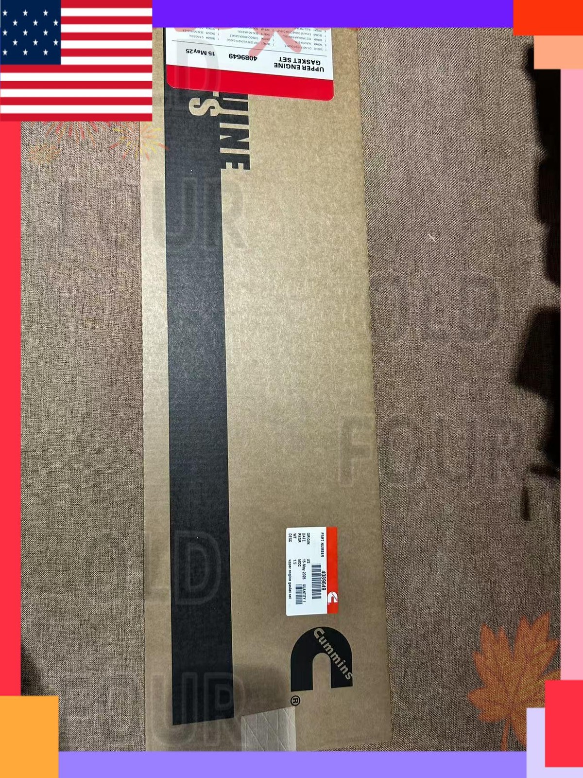 Cummins Upper Head Gasket Complete Set Fits for 89-98 Dodge 5.9 12V 2500 3500 Cummins Upper Head Gasket Complete Set Fits for 89-98 Dodge 5.9 12V 2500 3500