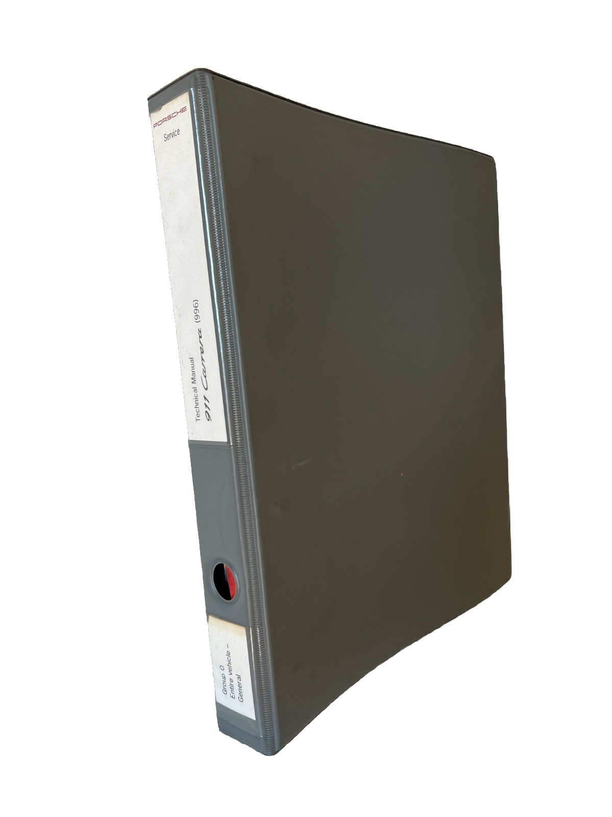 Porsche 911 (996) Technical Manual Group 0 Entire Vehicle-General