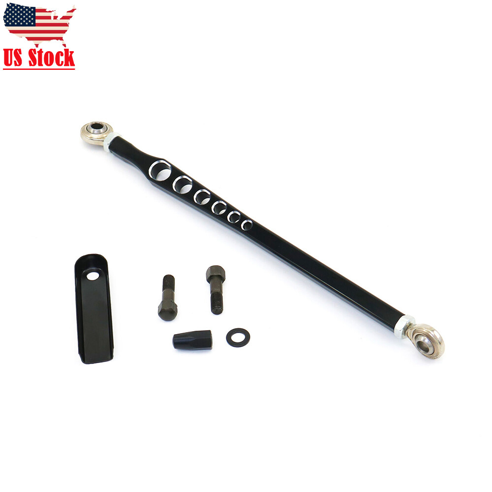 Black Gear Shift Linkage Shifter Link For Harley Touring Electra Road Glide US