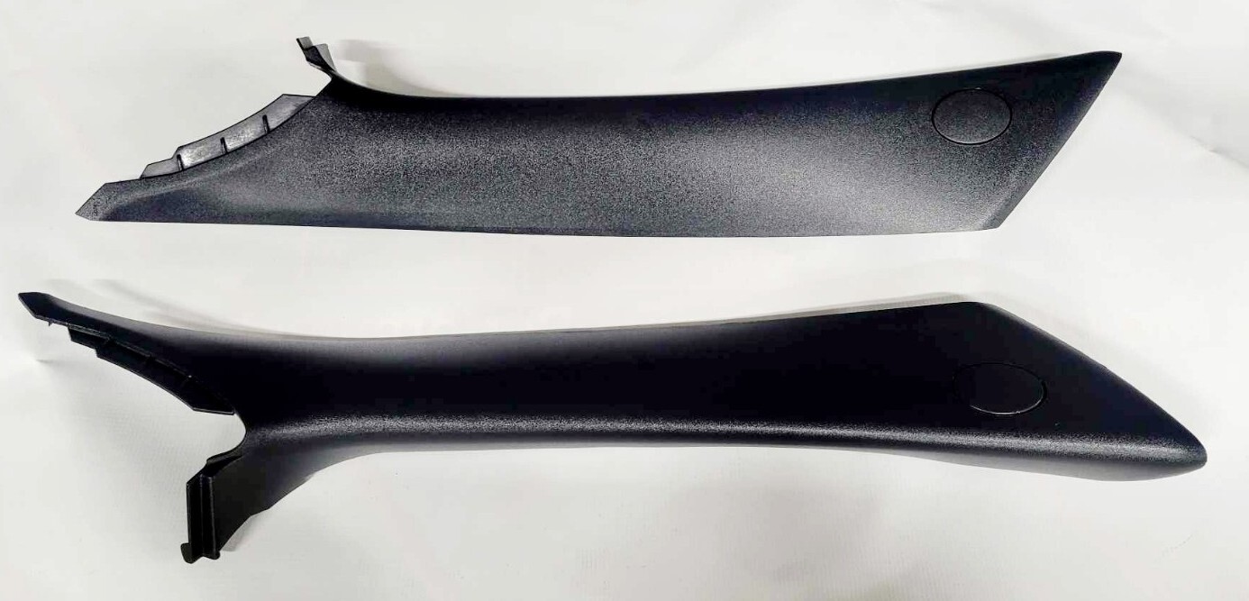 06 07 08 09 10 11 12 Mitsubishi Eclipse Spyder A Pillar INTERIOR Trim BLACK Rare 06 07 08 09 10 11 12 Mitsubishi Eclipse Spyder A Pillar INTERIOR Trim BLACK Rare