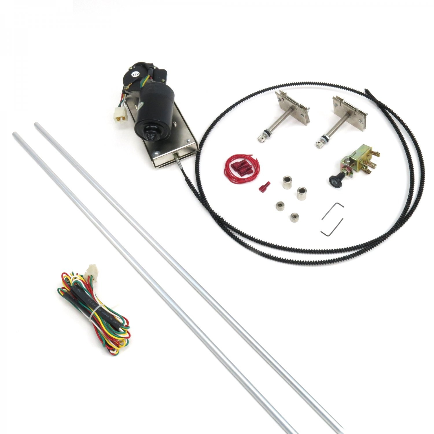 1932-48 Studebaker Wiper Kit w Wiring Harness cowl vent cable drive High-Quality