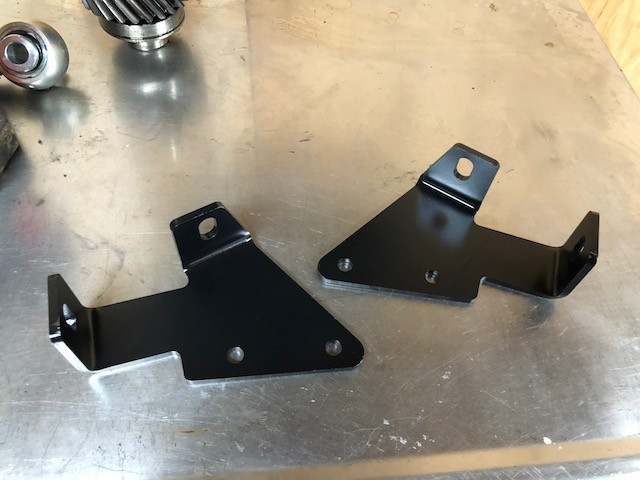 1967-1977 Ford F250 4wd and F350 2wd Front Bumper Brackets BB1