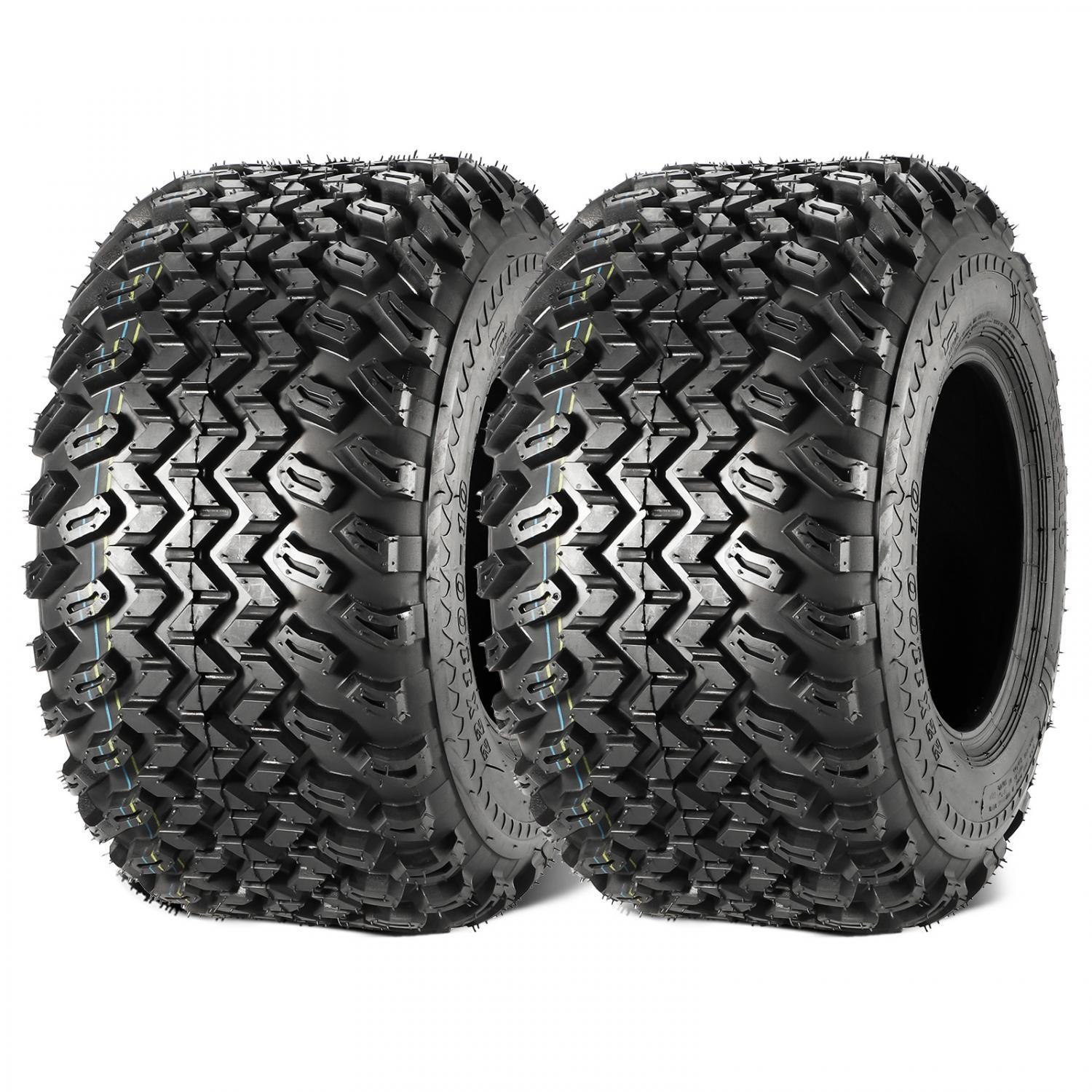 22X11.00-10\'\' Lawn Mower Tire Golf Cart Tire Garden Turf Tires P334 4PR Set of 2 22X11.00-10\'\' Lawn Mower Tire Golf Cart Tire Garden Turf Tires P334 4PR Set of 2