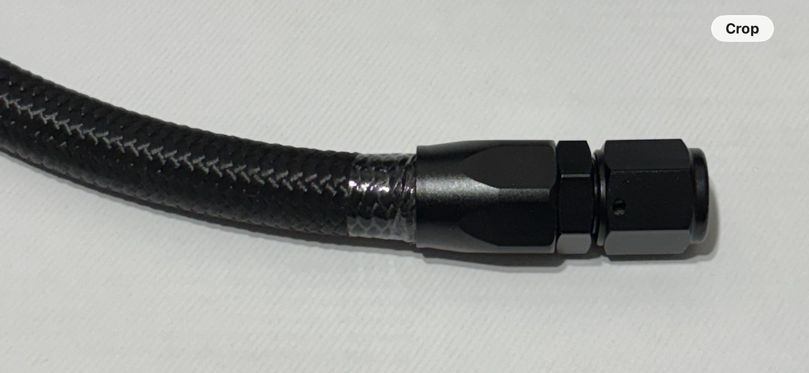 Custom Color 6AN 6 AN Stainless Braided CPE Fuel Hose Oil Fuel Gas Line Fitting
