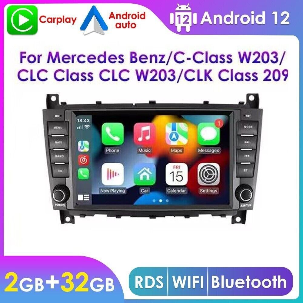 For MERCEDES BENZ C CLK W203 W209 GPS 8\
