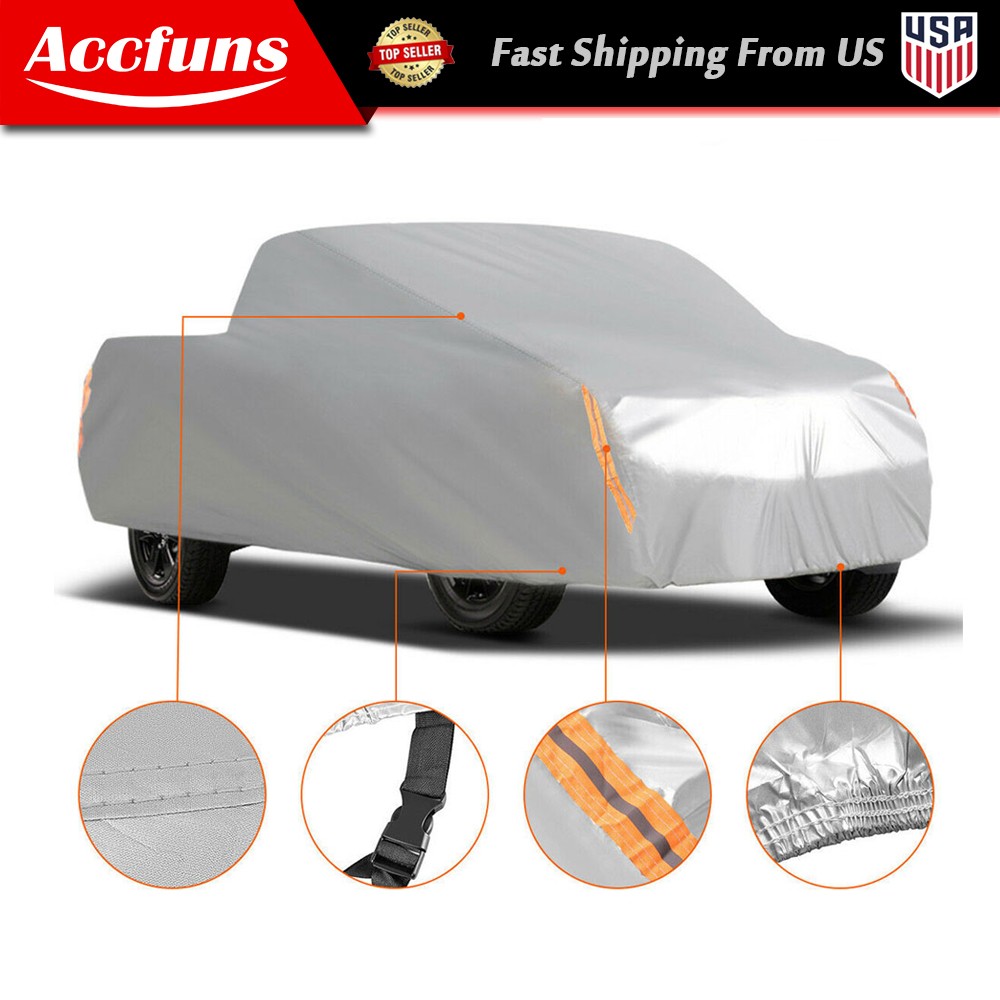 Outdoor Breathable Waterproof Sun UV Rain Dust Protection For Pickup Truck Cover
