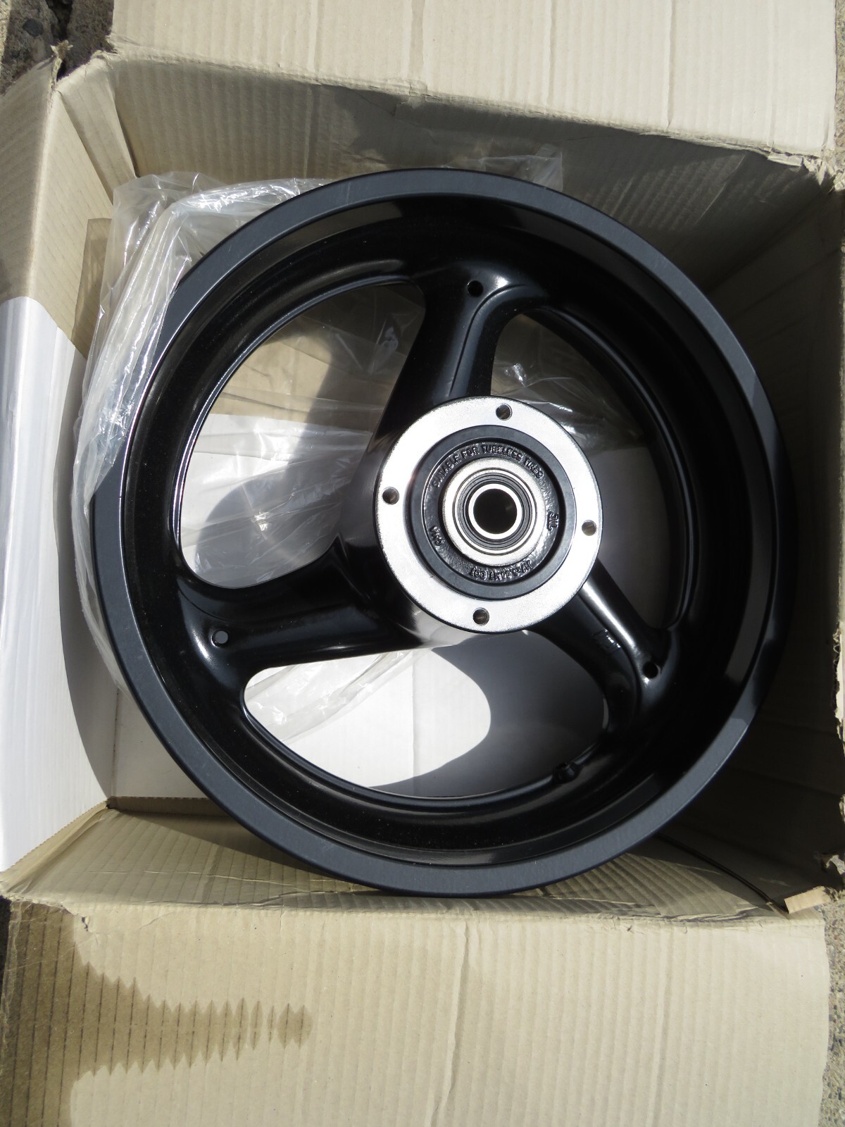 OEM NEW 1997 - 02 Buell Cyclone M2 Rear Wheel Rim 17X5.0 Black NOS