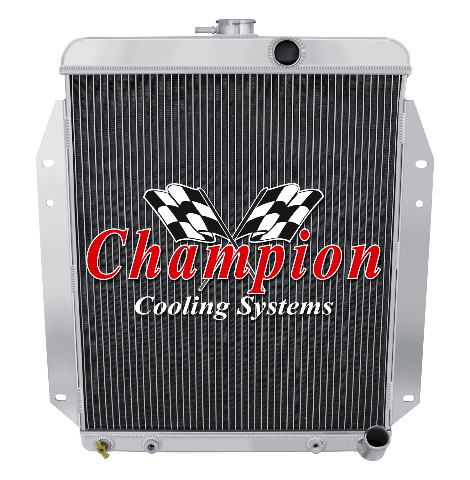 KR Champion 3 Row Radiator for 1964 - 1970 Dodge A100 Truck L6 Engine #CC6665-6