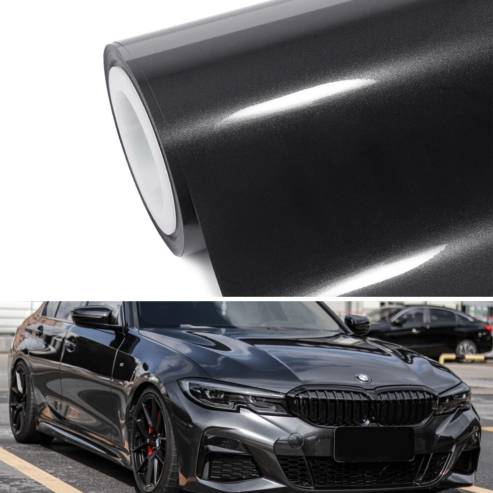 Dark Gray Gloss Metallic Glitter Vinyl Film Wrap Sticker Decal Air Bubble Free Dark Gray Gloss Metallic Glitter Vinyl Film Wrap Sticker Decal Air Bubble Free