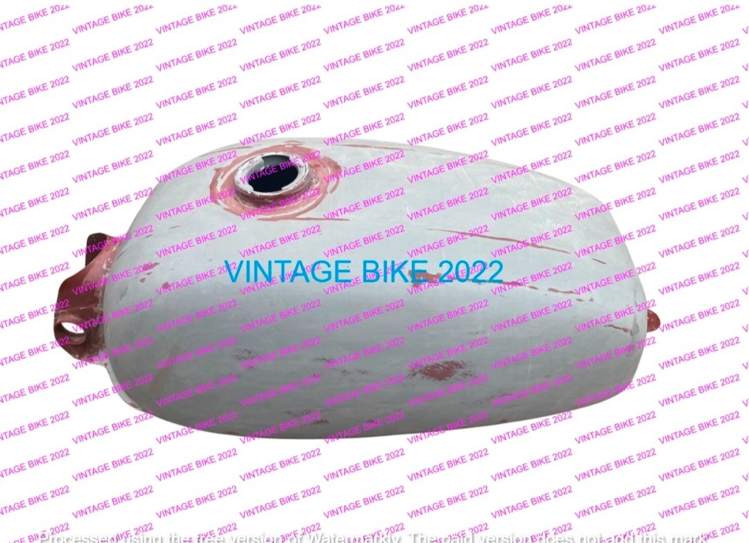 MAICO MD 250 RAW STEEL FUEL GAS PETROL TANK 1971-83+CAP/COMPATIBLE FOR
